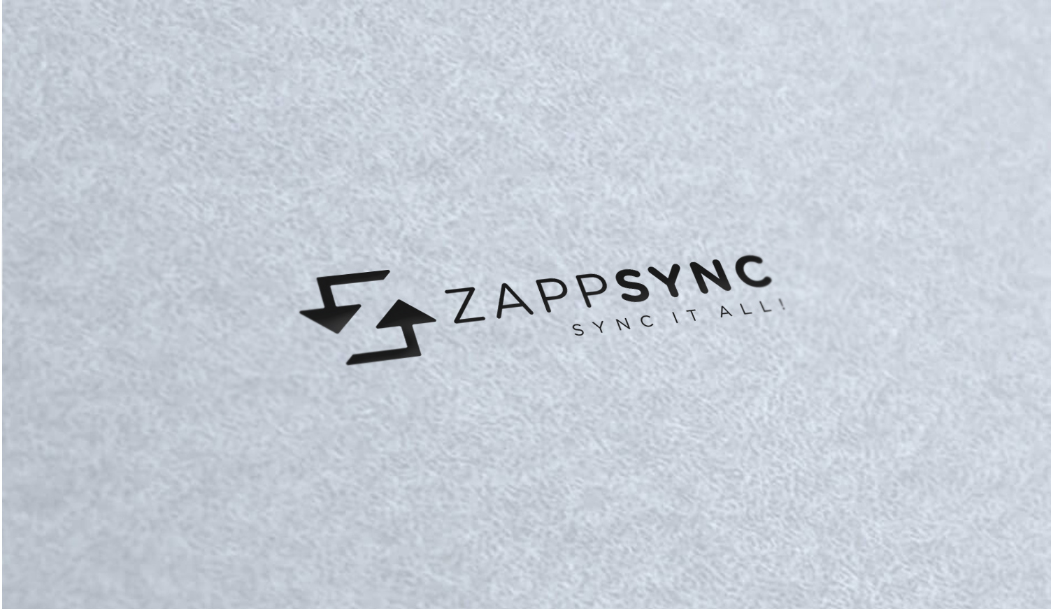 zappsync logo mockup